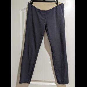 Blue/Gray Maternity Dress Pant